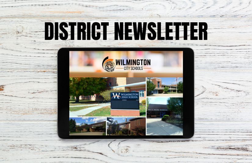 District Newsletter , image of newsletter header - links to recent newsletter